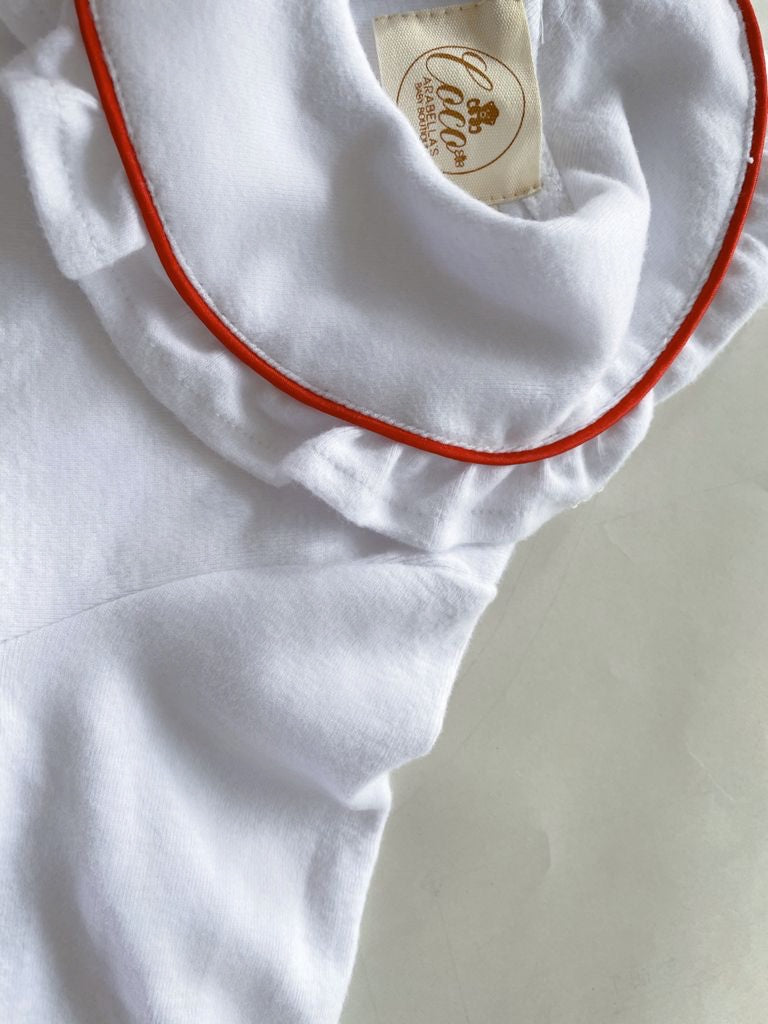 Gingerbread wreath - Red trim pyjamas 🤍