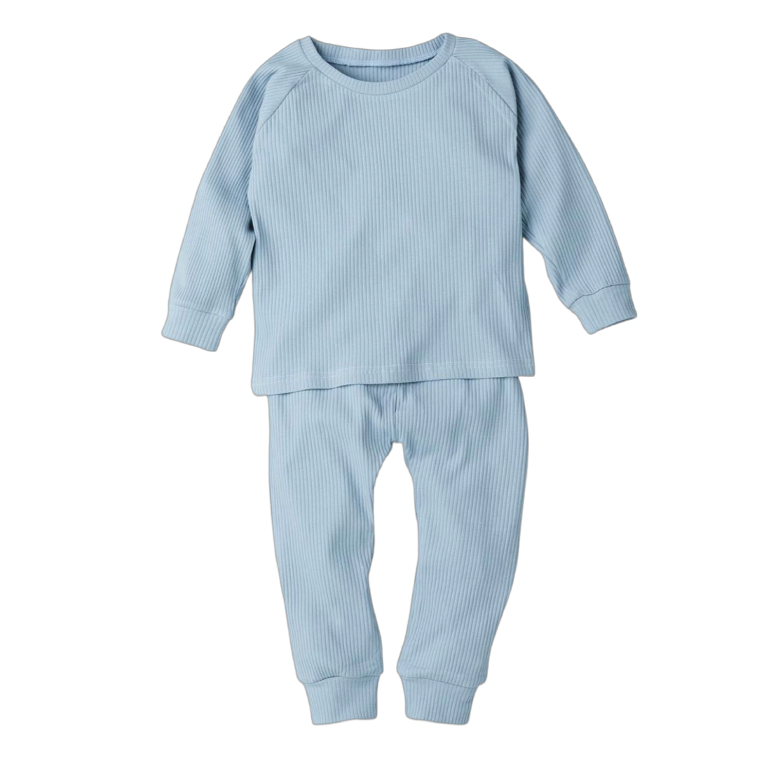 Baby boy ribbed lounge set sale